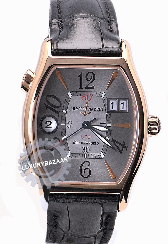 Ulysse Nardin Michelangelo UTC Dual Time (SS/ White / Roman / SS